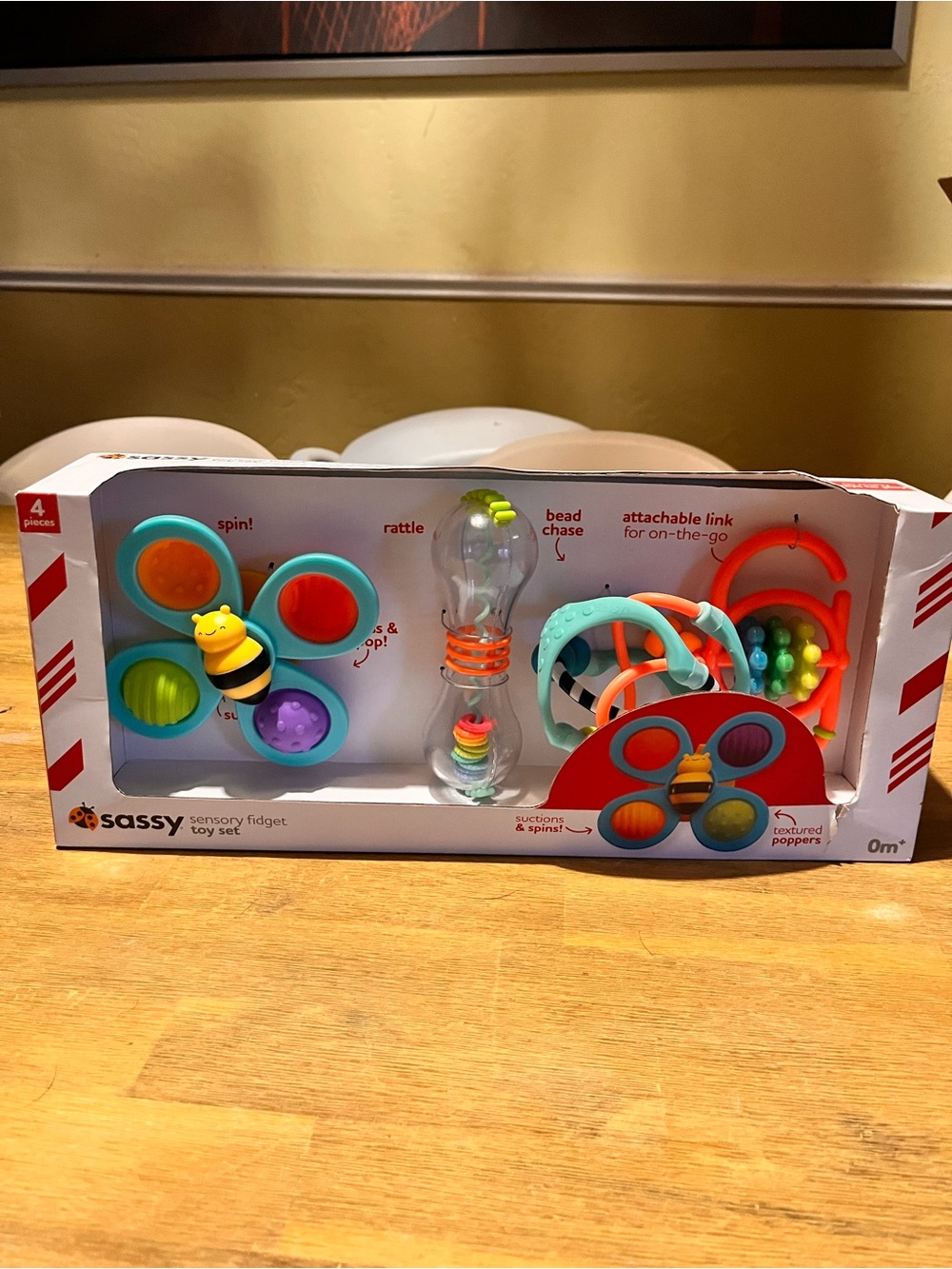 Sassy Sensory Fidget Baby Toy Set 0m+